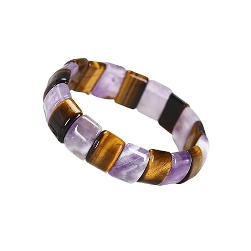 LIUYUYOUGO Armband Herren Natürliche Kristallarmbänder Für Frauen Klobiges Rechteckiges Mix Kristallperlen Steinarmband Yoga Chakren Energie Edelsteine Stretch Perlen Armreif Modeschmuck Männerg LIUYUYOUGO Armband Herren Natürliche Kristallarmbänder Für Frauen Klobiges Rechteckiges Mix Kristallperlen Steinarmband Yoga Chakren Energie Edelsteine Stretch Perlen Armreif Modeschmuck Männerg von LIUYUYOUGO