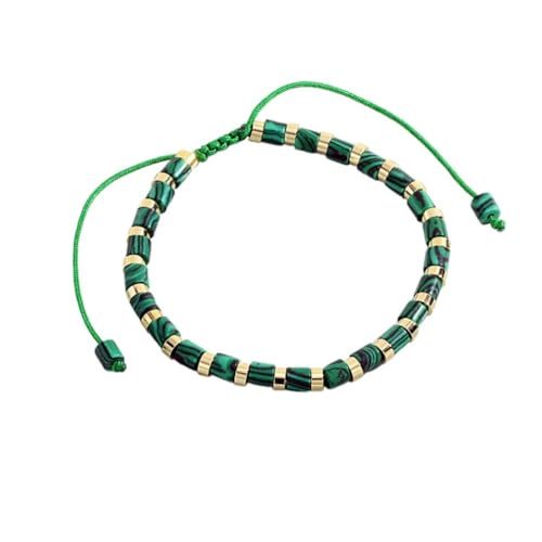 LIUYUYOUGO Chakra Armband Natursteinarmband Für Frauen 4 Mm Flache Perlen Kristallarmband Böhmen Verstellbar Handgefertigt Geflochten Armreif Yoga Chakren Edelsteine Schmuck Vintage Ethnisches Ges von LIUYUYOUGO