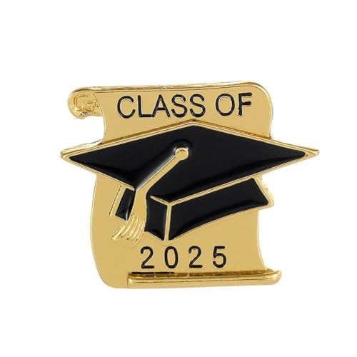 Klasse 2025 Graduation Pin 2025 Abitur Emaille Anstecknadeln Bulk Metall Abzeichen Buch Cong Pin Buttons Brosche, 1 Stpck von LIUZHIPENG