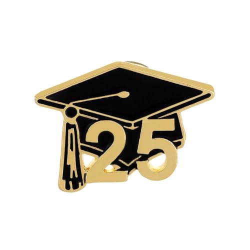 Klasse 2025 Graduation Pin 2025 Abitur Emaille Anstecknadeln Bulk Metall Abzeichen Buch Cong Pin Buttons Brosche, 1 Stpck von LIUZHIPENG