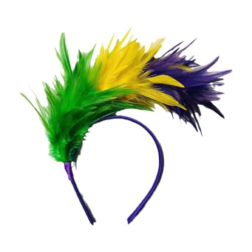 Modisches Karnevals-Stirnband, buntes Boho-Haarband, Party-Kostüm, Dekoration, Haartanz-Kopf-Zubehör, Leistung von LIUZHIPENG