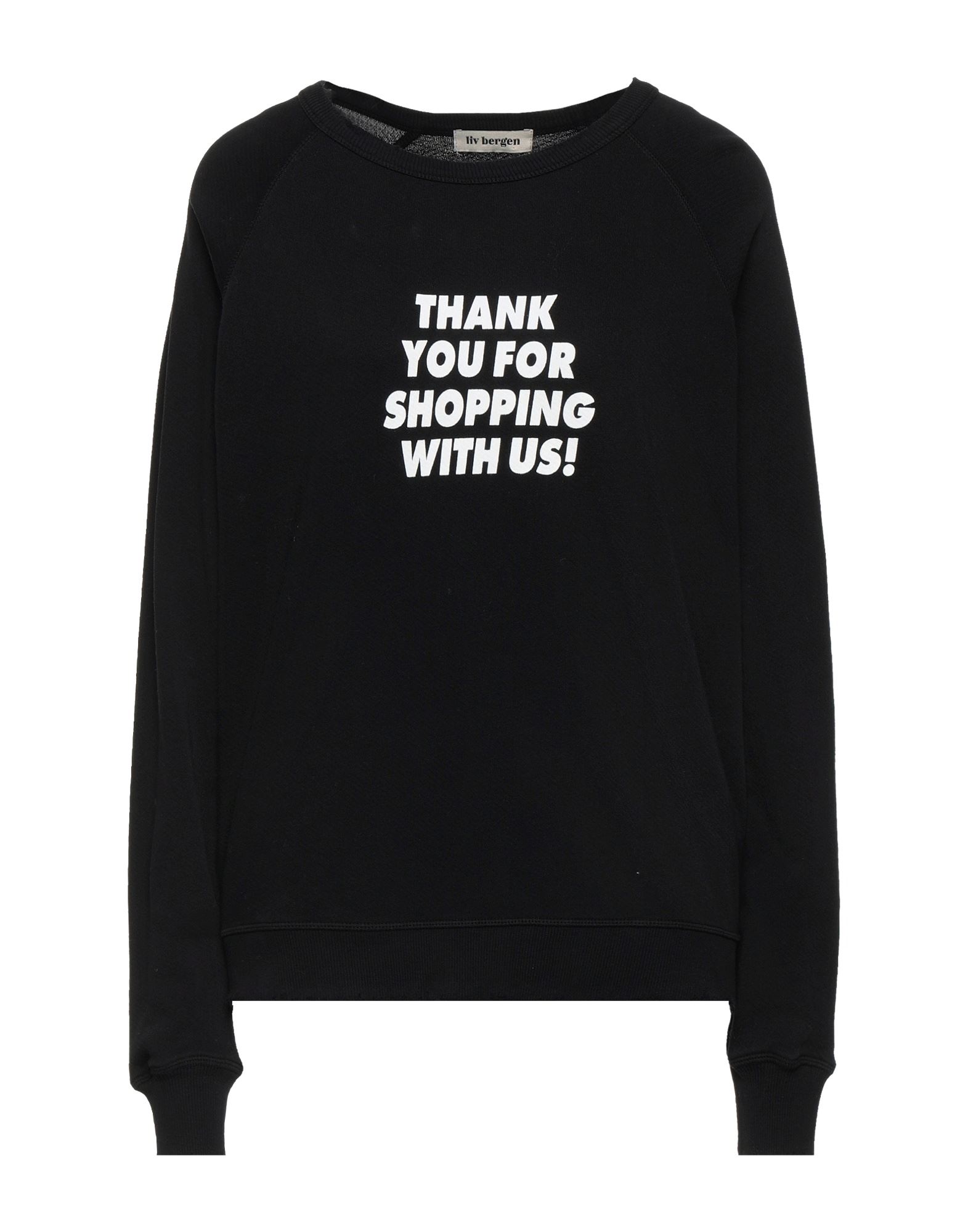 LIV BERGEN Sweatshirt Damen Schwarz von LIV BERGEN