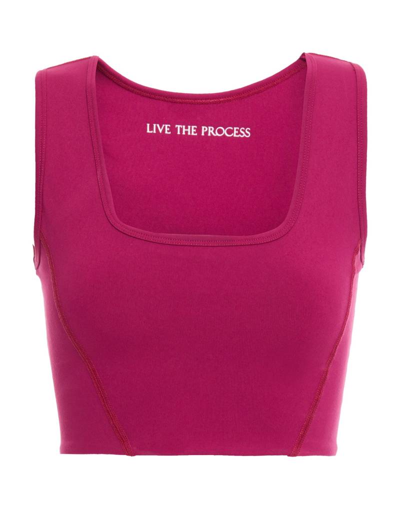 LIVE THE PROCESS Top Damen Fuchsia von LIVE THE PROCESS