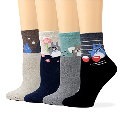 LIVEBEAR Niedliche, lustige Damen-Socken aus Baumwolle (hergestellt in Korea), Beliebtes Anime 2, Einheitsgröße von LIVEBEAR