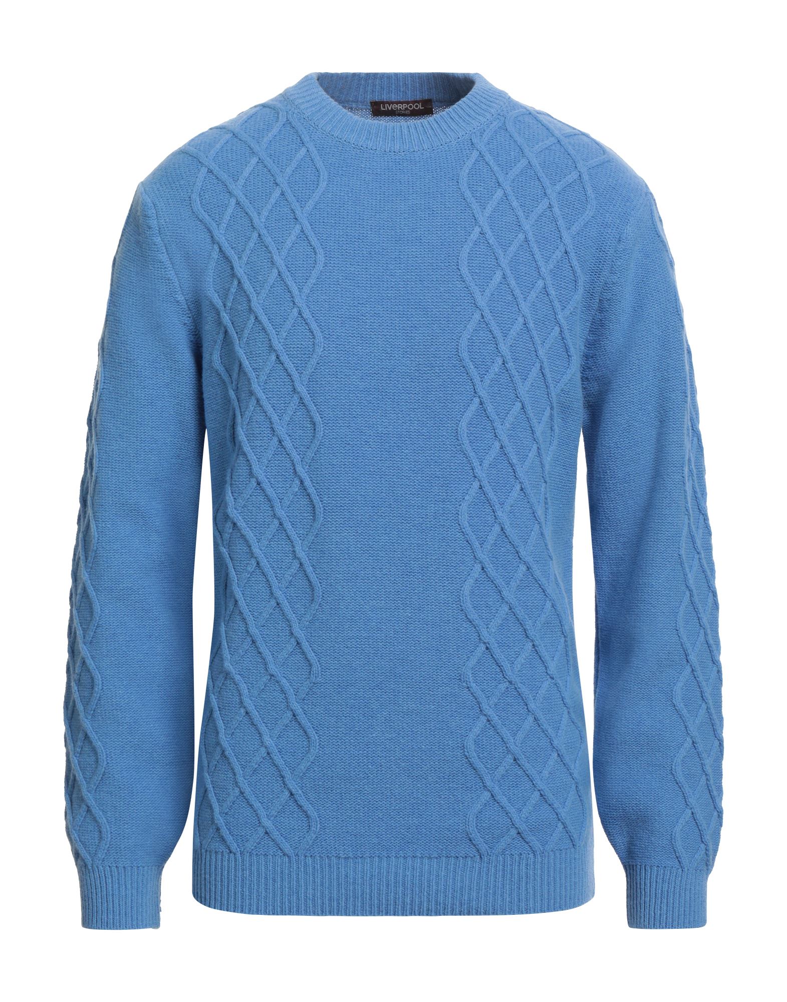 LIVERPOOL STORIES Pullover Herren Azurblau LIVERPOOL STORIES Pullover Herren Azurblau von LIVERPOOL STORIES