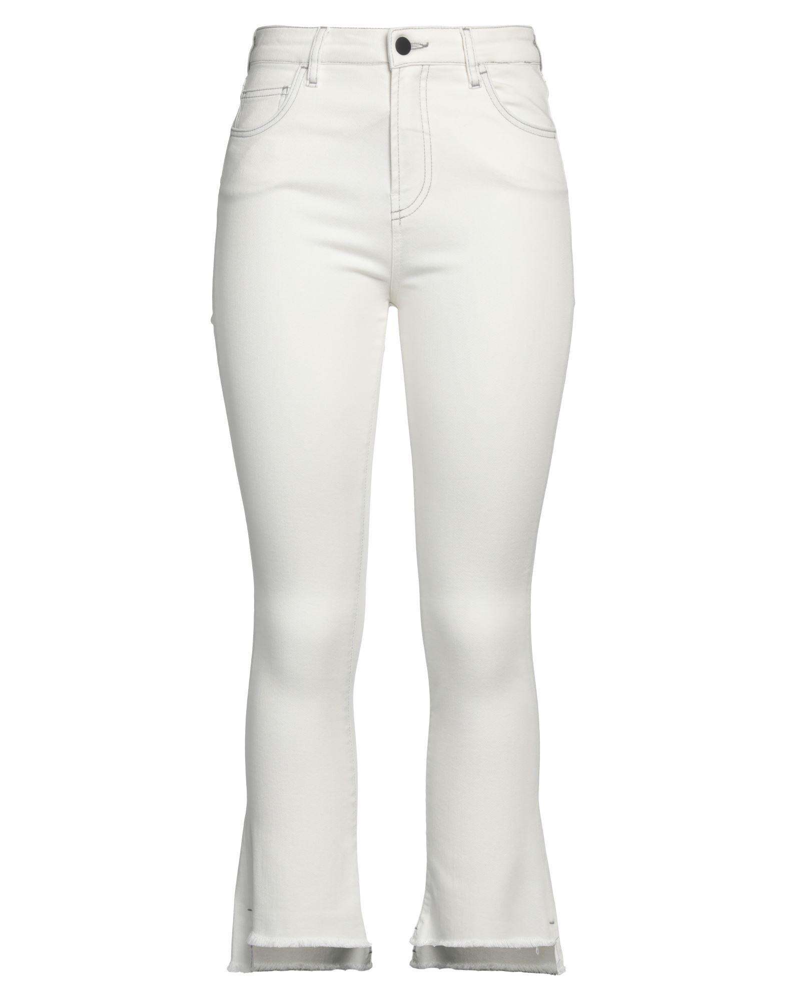 LIVIANA CONTI Jeanshose Damen Off white von LIVIANA CONTI