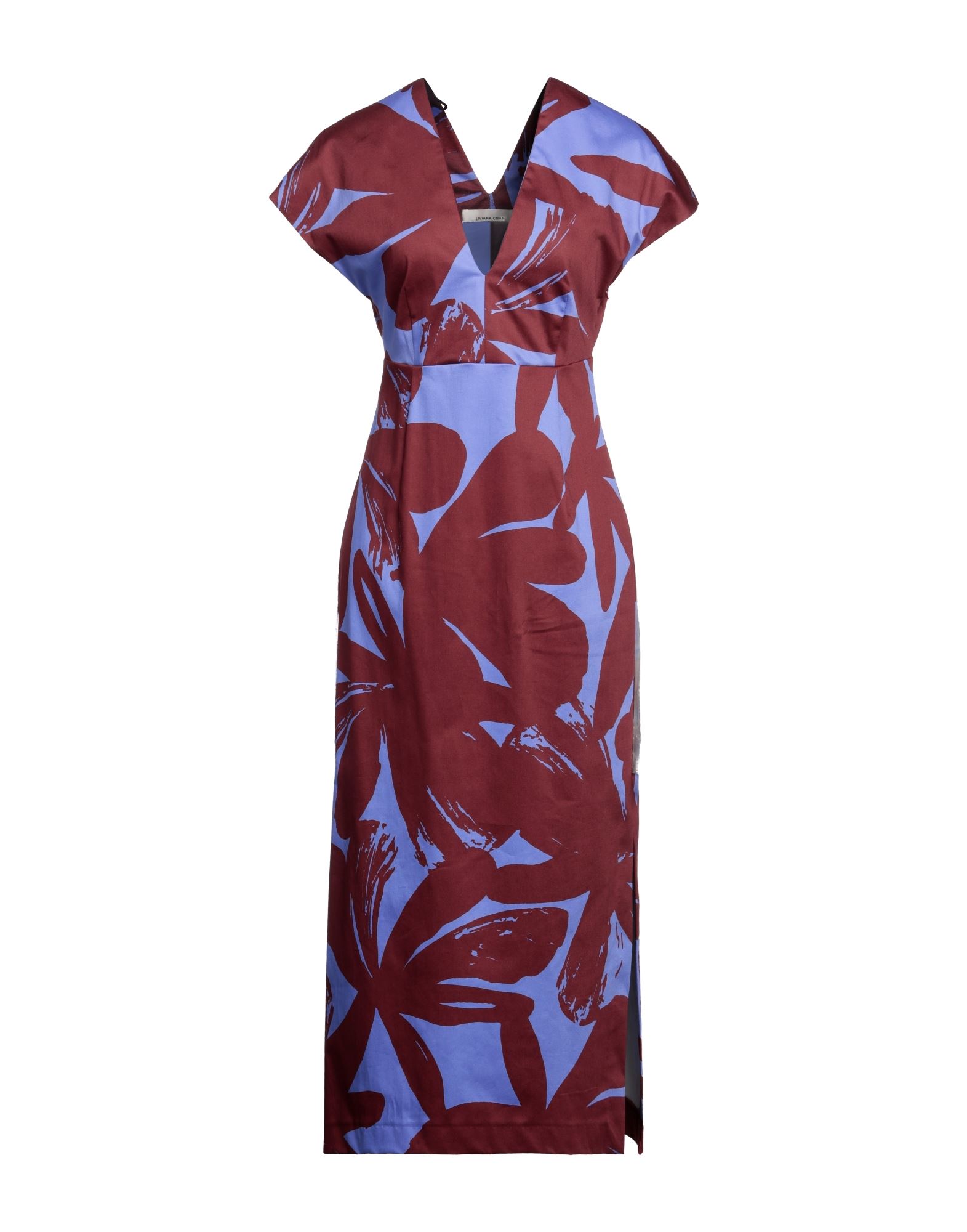 LIVIANA CONTI Midi-kleid Damen Bordeaux von LIVIANA CONTI