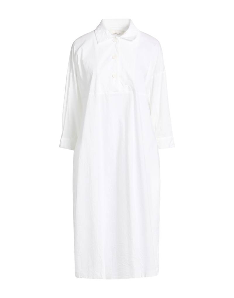 LIVIANA CONTI Midi-kleid Damen Weiß von LIVIANA CONTI