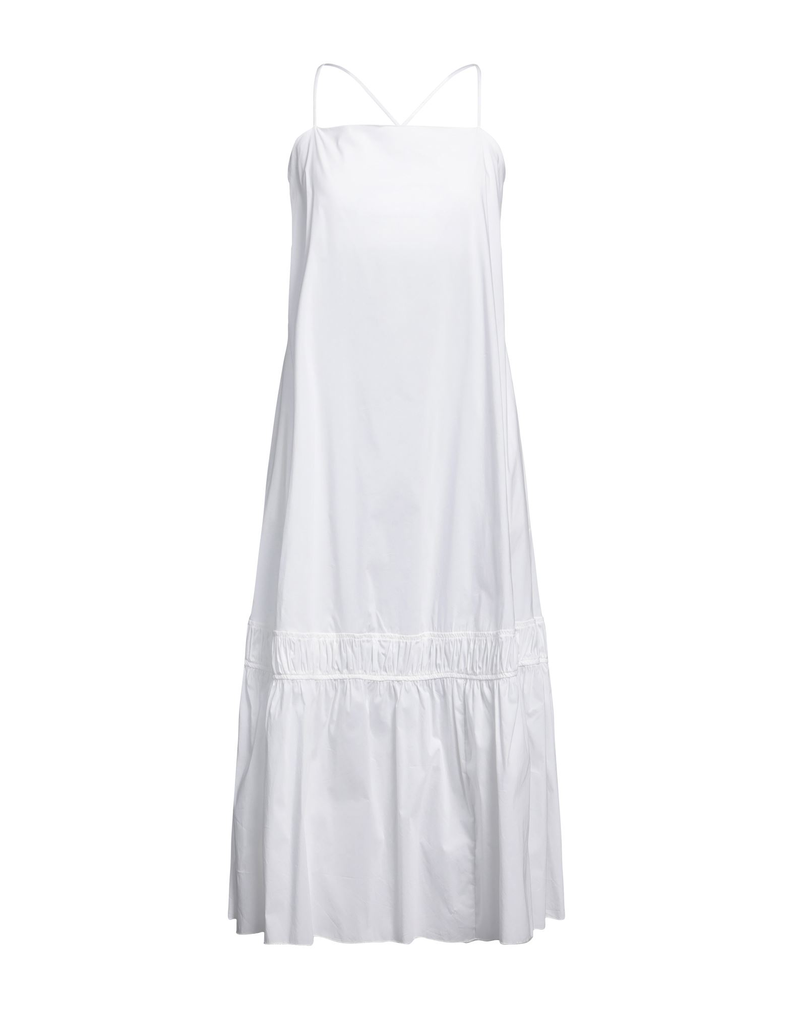 LIVIANA CONTI Midi-kleid Damen Weiß von LIVIANA CONTI
