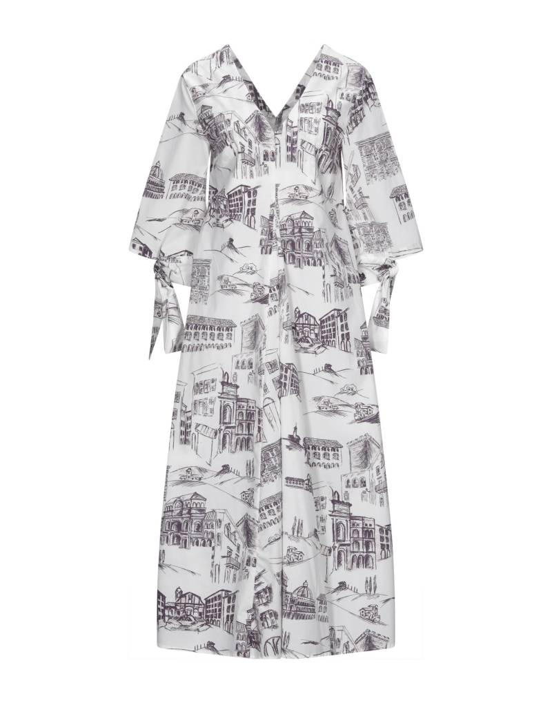 LIVIANA CONTI Midi-kleid Damen Weiß von LIVIANA CONTI