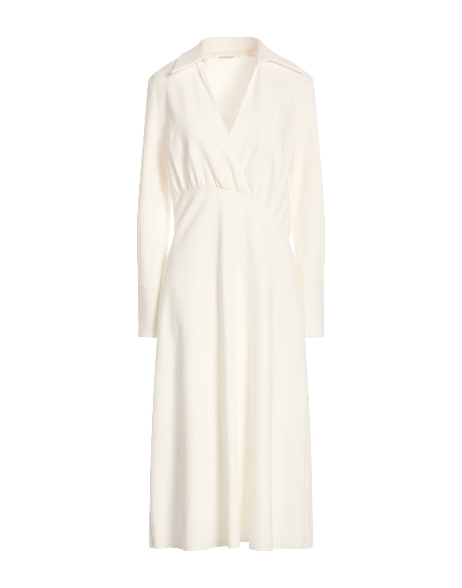 LIVIANA CONTI Midi-kleid Damen Weiß von LIVIANA CONTI