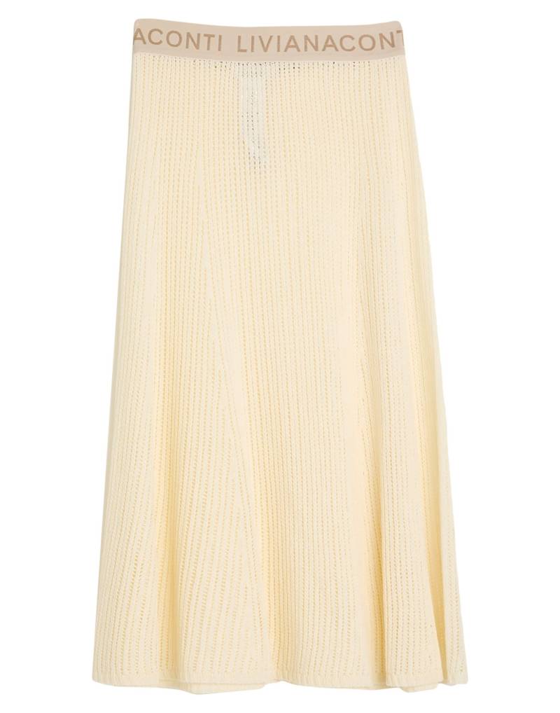 LIVIANA CONTI Midi-rock Damen Cremeweiß von LIVIANA CONTI