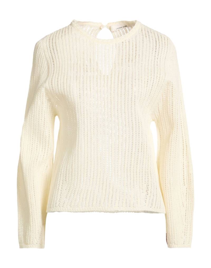 LIVIANA CONTI Pullover Damen Off white von LIVIANA CONTI