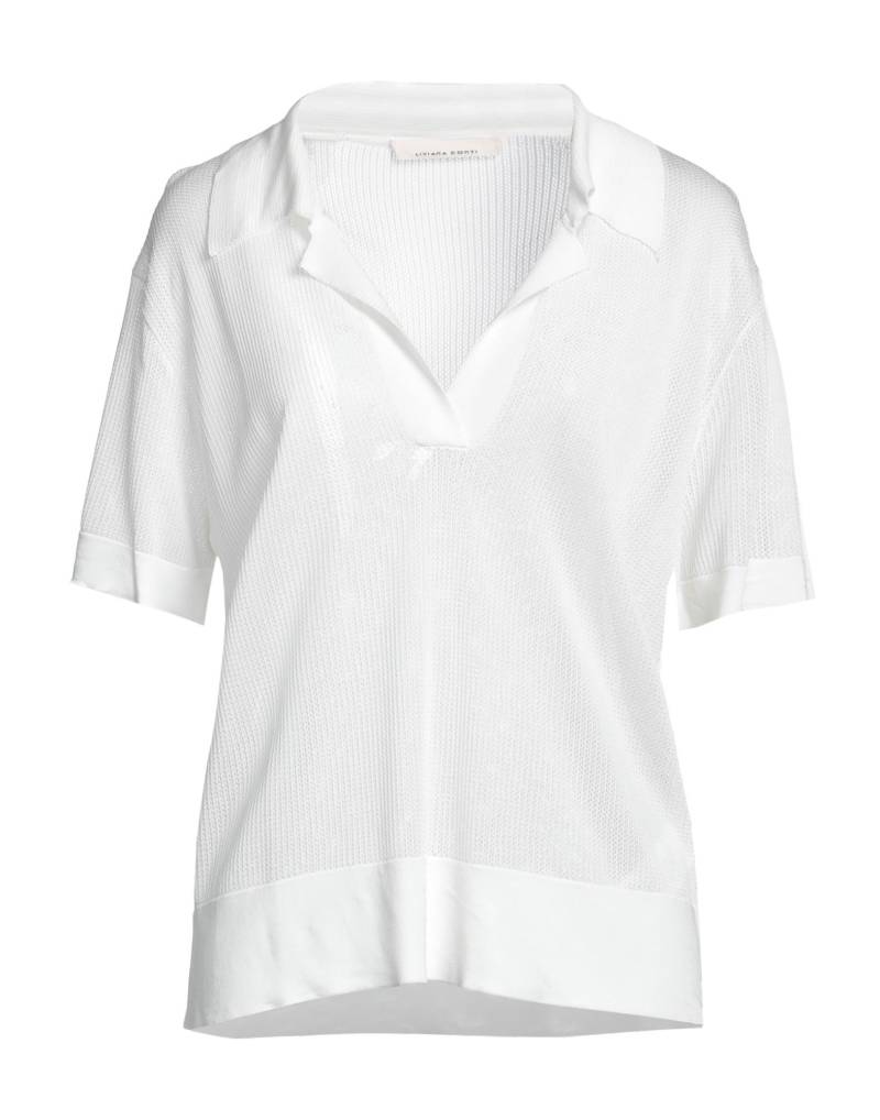 LIVIANA CONTI Pullover Damen Weiß von LIVIANA CONTI