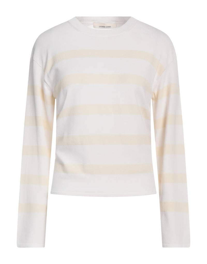 LIVIANA CONTI Pullover Damen Weiß von LIVIANA CONTI