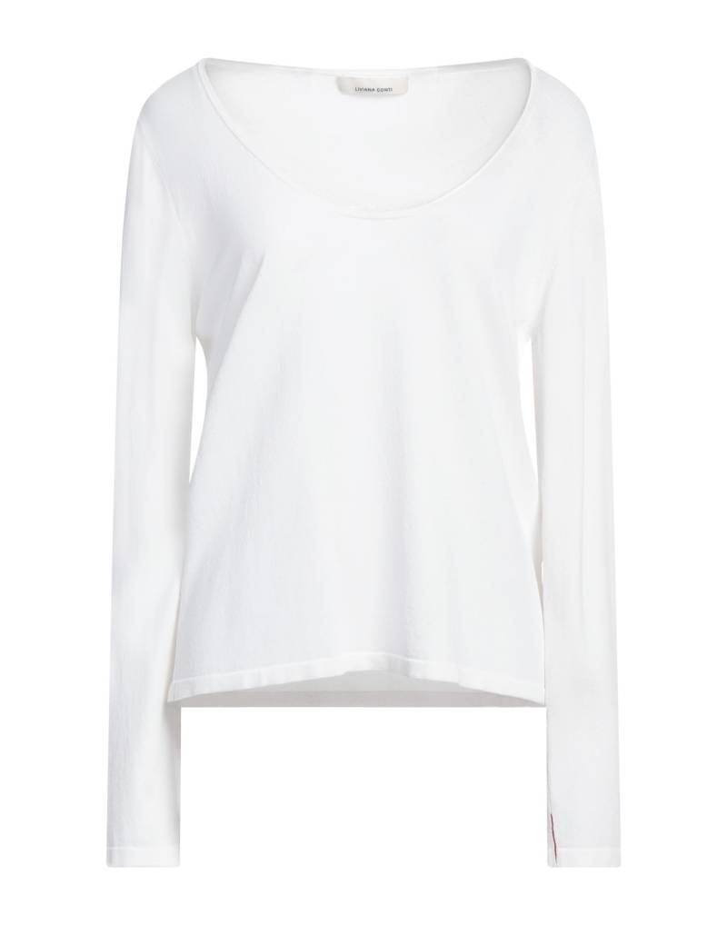 LIVIANA CONTI Pullover Damen Weiß von LIVIANA CONTI