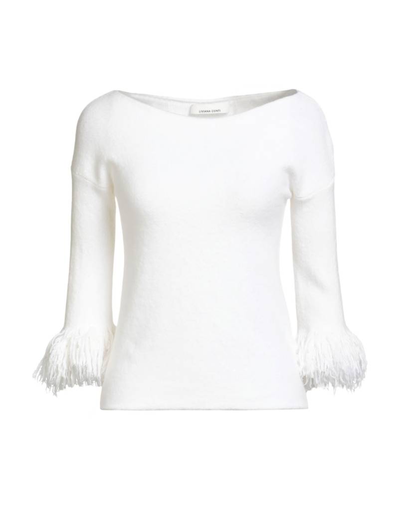 LIVIANA CONTI Pullover Damen Weiß von LIVIANA CONTI