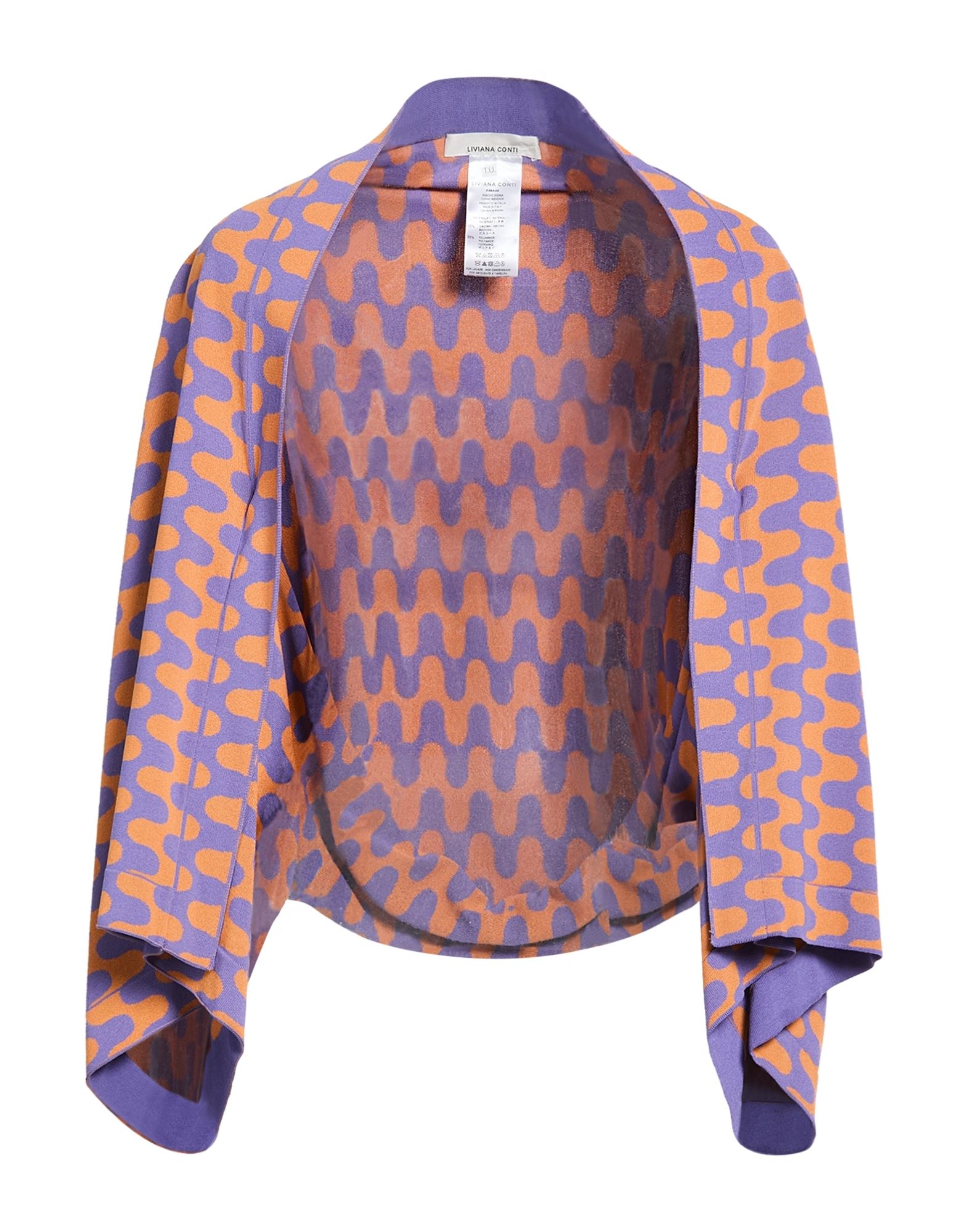 LIVIANA CONTI Strickjacke Damen Violett von LIVIANA CONTI