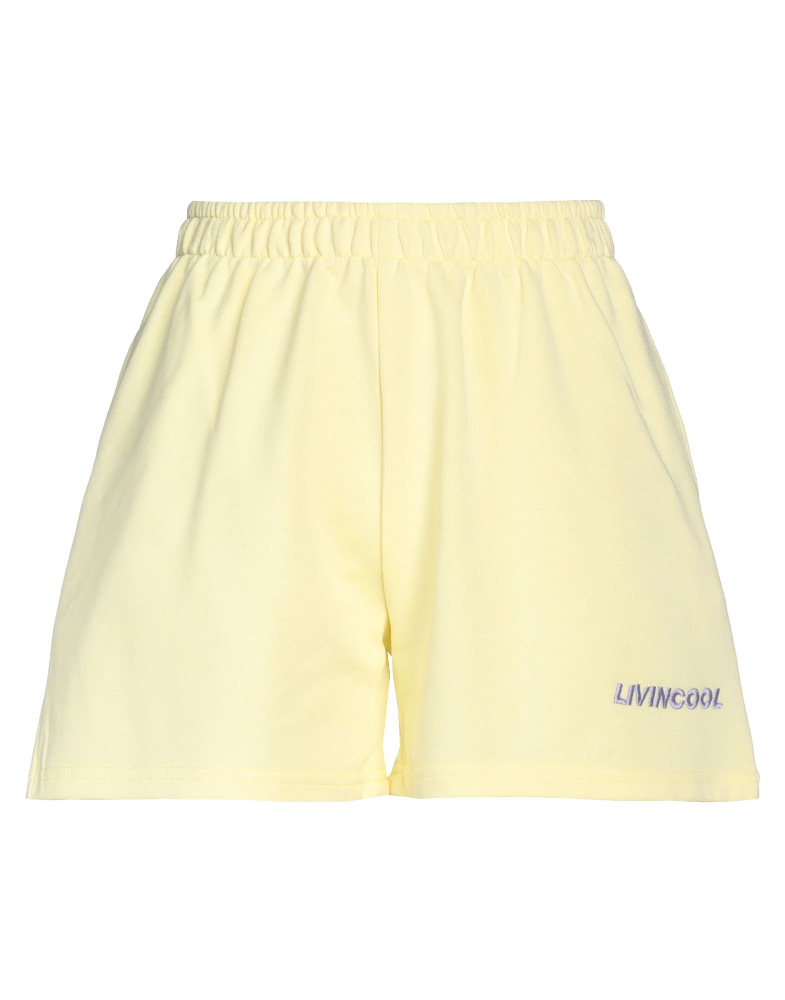 LIVINCOOL Shorts & Bermudashorts Damen Hellgelb von LIVINCOOL