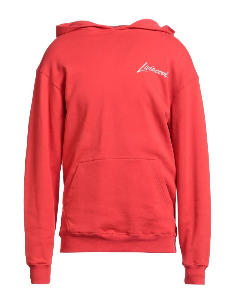 LIVINCOOL Sweatshirt Herren Rot von LIVINCOOL