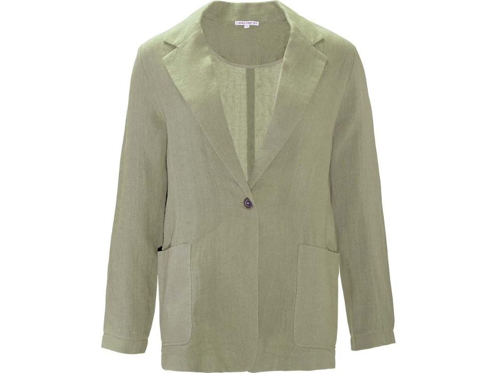 LIVING CRAFTS 3-in-1-Funktionsjacke Living Crafts Damen-Jacke 'TOKESSA' mit Vordertasc von LIVING CRAFTS