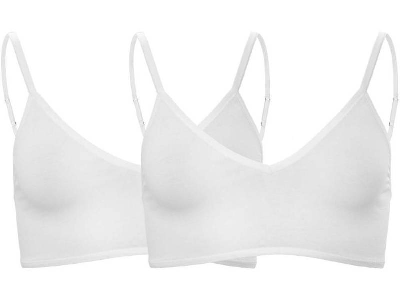 LIVING CRAFTS Bandeau-BH Living Crafts 2er-Pack Bio-Damen-Bustier 'TAMILLA' von LIVING CRAFTS
