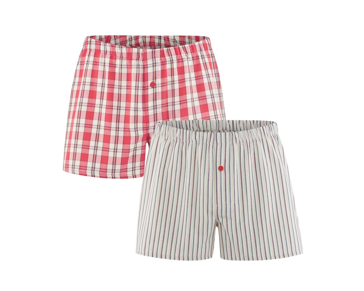 LIVING CRAFTS Boxershorts GREGOR Komfortable, locker sitzende Passform von LIVING CRAFTS