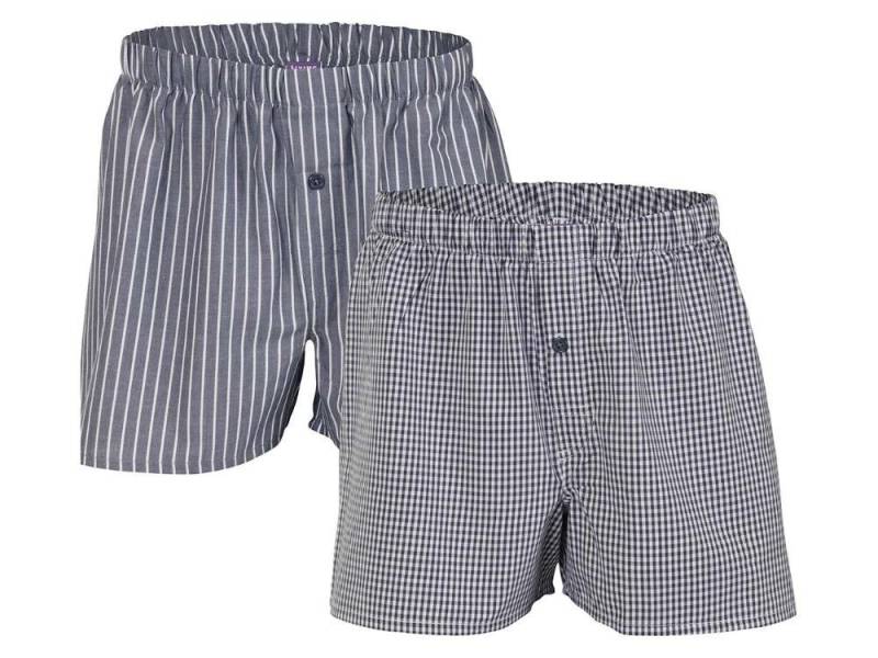 LIVING CRAFTS Boxershorts Living Crafts 2er-Pack Bio-Herren-Boxershorts 'Gre von LIVING CRAFTS