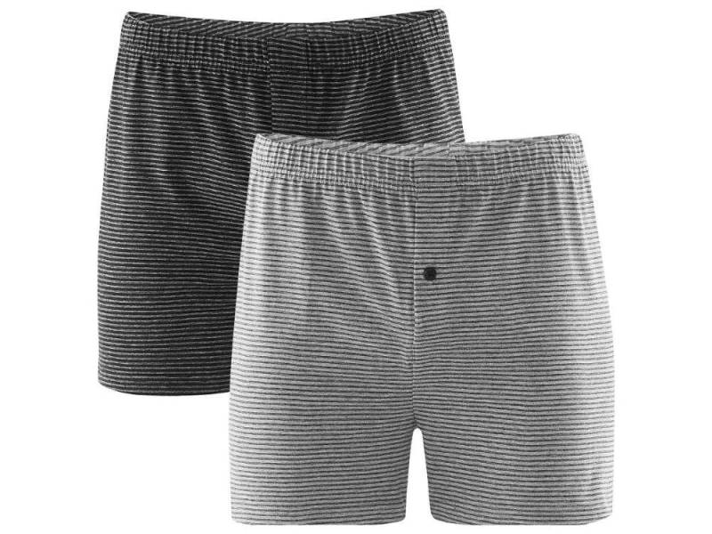 LIVING CRAFTS Boxershorts Living Crafts Bio-Herren-Boxershorts 'Ben' 2 Stk. von LIVING CRAFTS