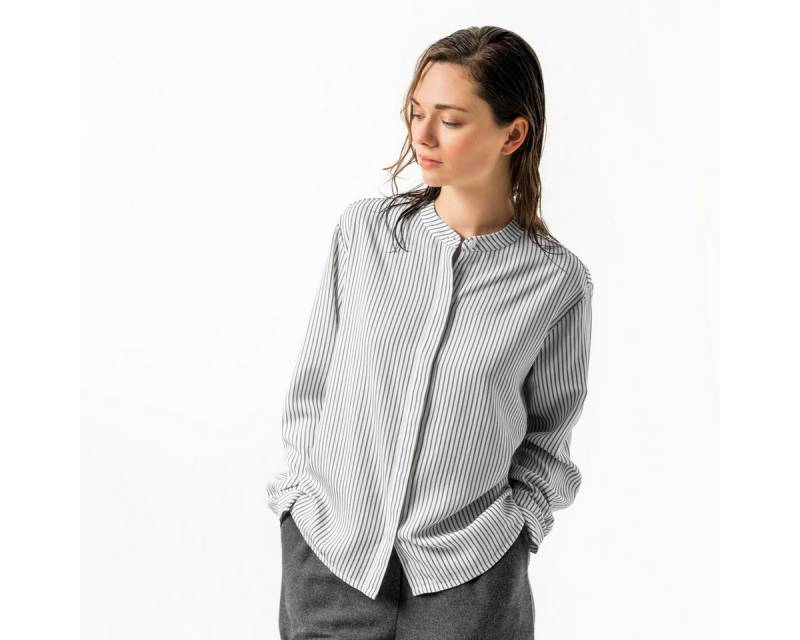 LIVING CRAFTS Hemdblusenkleid ULINA GOTS zertifiziert von LIVING CRAFTS