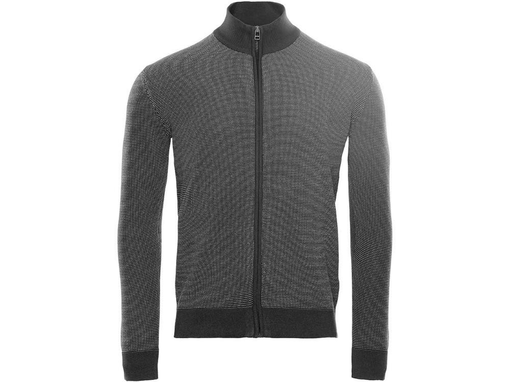 LIVING CRAFTS Kapuzenpullover Living Crafts Bio-Herren-Strickjacke 'SPENCER' mit LIVING CRAFTS Kapuzenpullover Living Crafts Bio-Herren-Strickjacke 'SPENCER' mit von LIVING CRAFTS