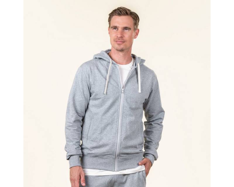 LIVING CRAFTS Kapuzensweatjacke CAMERON GOTS zertifiziert von LIVING CRAFTS