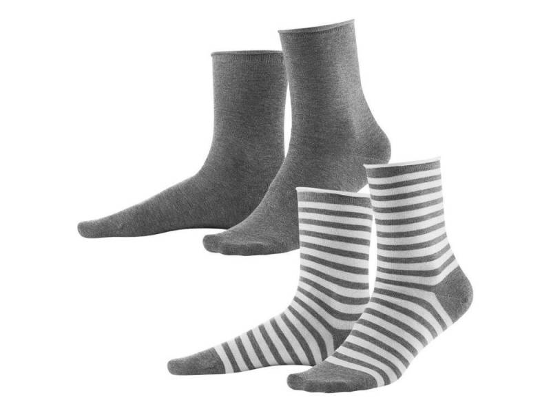 LIVING CRAFTS Komfortsocken Living Crafts Bio-Damen-Socken 'Alexis' 2er-Set von LIVING CRAFTS