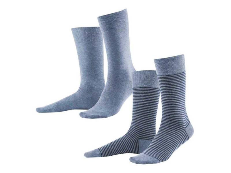 LIVING CRAFTS Komfortsocken Living Crafts Bio-Herren-Socken 'Arni' 2 Paar von LIVING CRAFTS