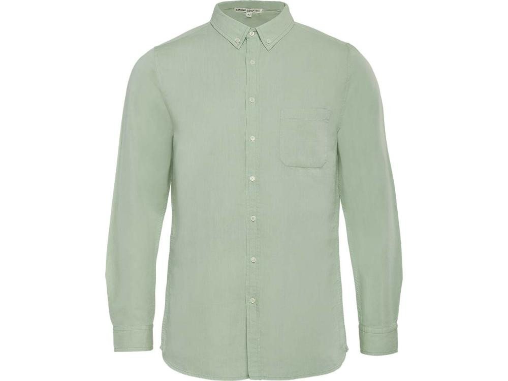 LIVING CRAFTS Kurzarmhemd Living Crafts Herren-Hemd 'ROB' mit Button-Down-Kr LIVING CRAFTS Kurzarmhemd Living Crafts Herren-Hemd 'ROB' mit Button-Down-Kr von LIVING CRAFTS
