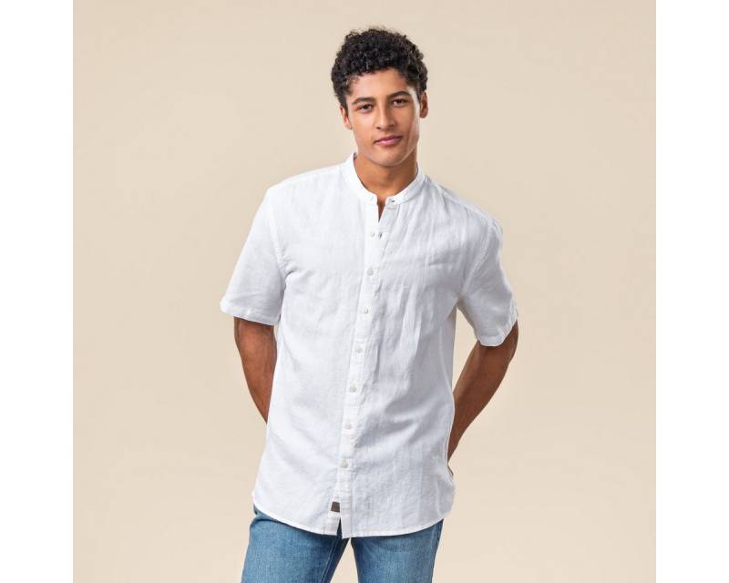 LIVING CRAFTS Kurzarmhemd RUBEN GOTS zertifiziert von LIVING CRAFTS