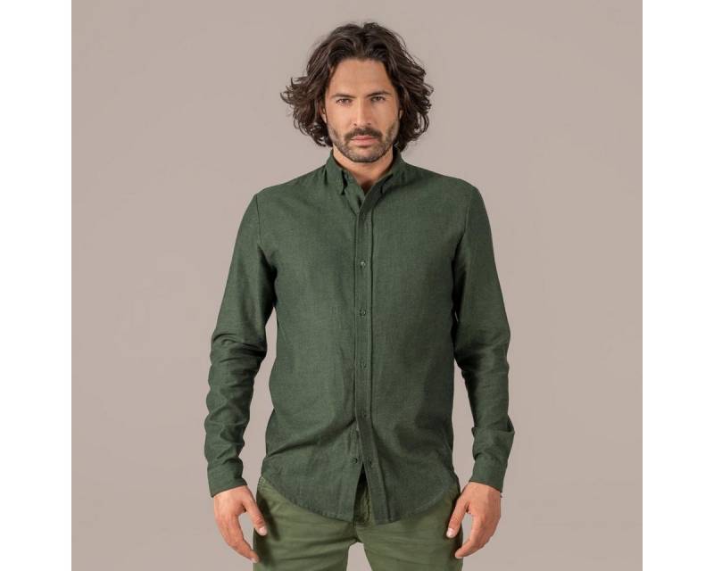 LIVING CRAFTS Langarmhemd PHARREN GOTS zertifiziert von LIVING CRAFTS