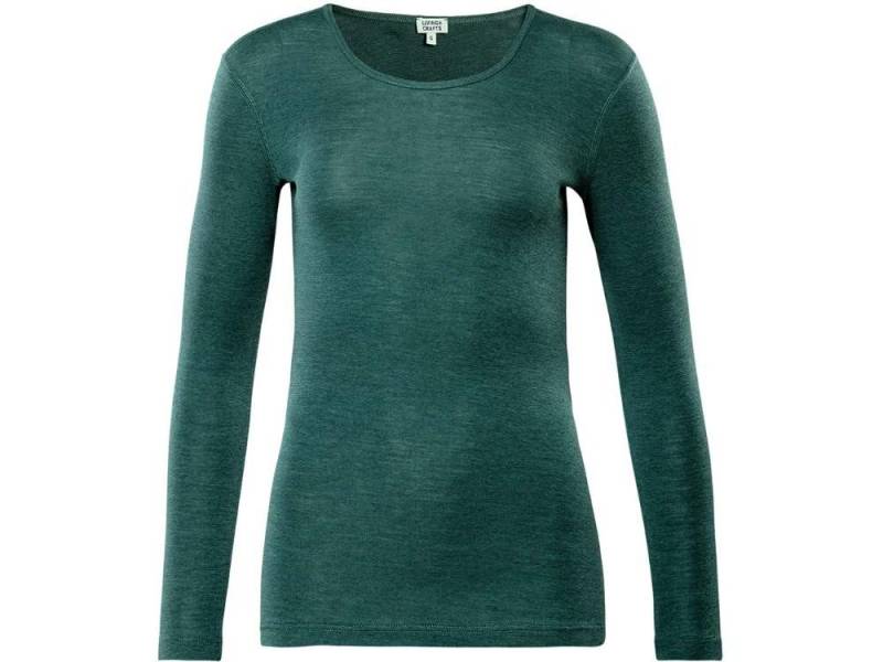 LIVING CRAFTS Langarmshirt Living Crafts Bio-Damen-Langarmshirt 'BIANCA' mit von LIVING CRAFTS