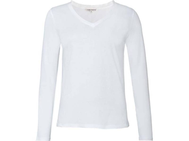 LIVING CRAFTS Langarmshirt Living Crafts Bio-Damen-Langarmshirt 'TARANA' mit von LIVING CRAFTS