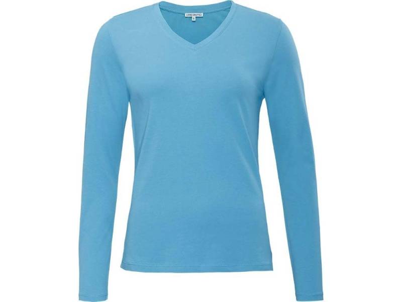 LIVING CRAFTS Langarmshirt Living Crafts Bio-Damen-Langarmshirt 'TARANA' mit von LIVING CRAFTS