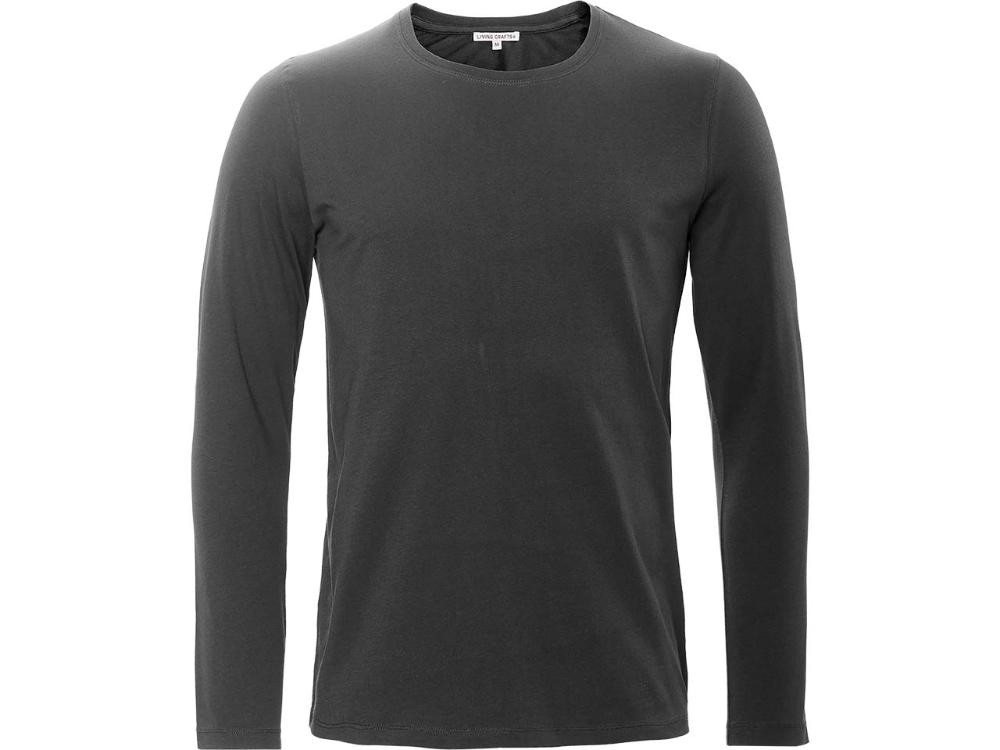 LIVING CRAFTS Langarmshirt Living Crafts Bio-Herren-Langarmshirt 'TERIK' mit von LIVING CRAFTS