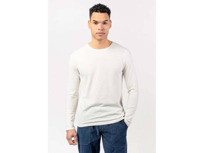 LIVING CRAFTS Langarmshirt Living Crafts Bio-Herren-Langarmshirt 'TERIK' mit von LIVING CRAFTS