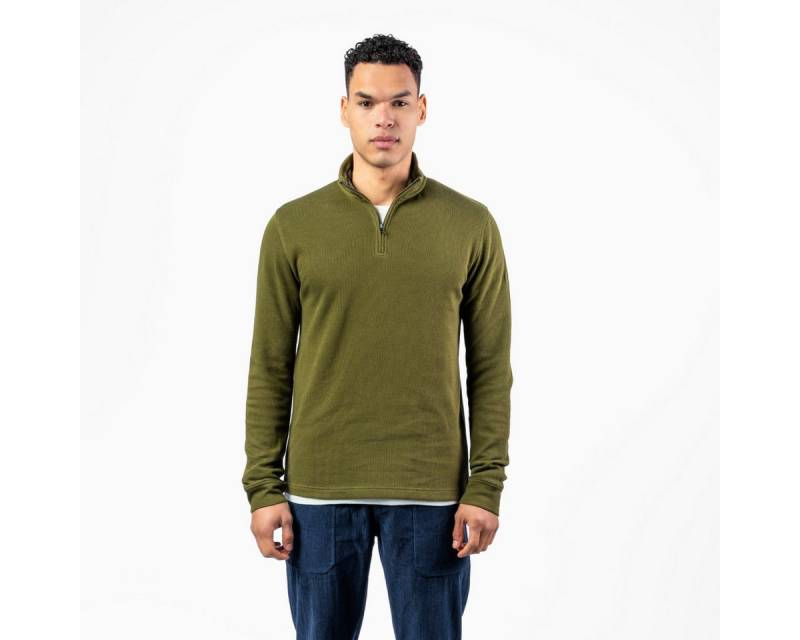 LIVING CRAFTS Langarmshirt ZEDRIK GOTS zertifiziert von LIVING CRAFTS