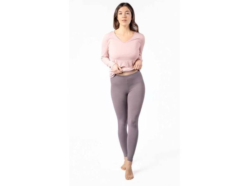 LIVING CRAFTS Leggings Living Crafts Bio-Damen-Leggings 'ANNEDORE' von LIVING CRAFTS