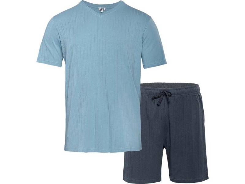 LIVING CRAFTS Pyjama Living Crafts Bio-Herren-Schlafanzug 'REX', kurz von LIVING CRAFTS