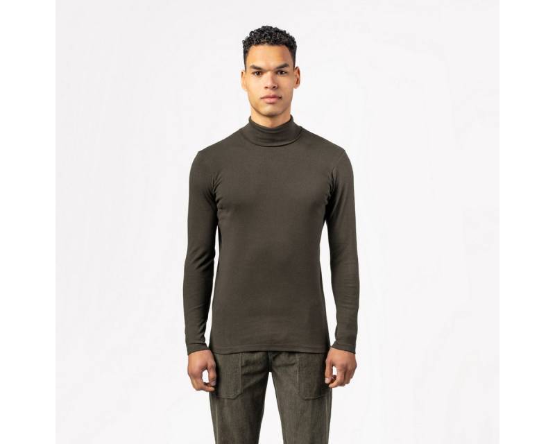 LIVING CRAFTS Rollkragenpullover HELGE GOTS zertifiziert von LIVING CRAFTS