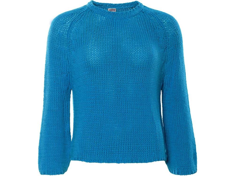 LIVING CRAFTS Rundhalspullover Living Crafts Bio-Damen-Strickpullover 'RICARDA' m LIVING CRAFTS Rundhalspullover Living Crafts Bio-Damen-Strickpullover 'RICARDA' m von LIVING CRAFTS