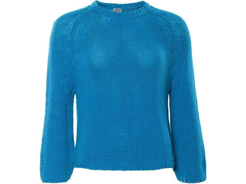 LIVING CRAFTS Rundhalspullover Living Crafts Bio-Damen-Strickpullover 'RICARDA' m von LIVING CRAFTS