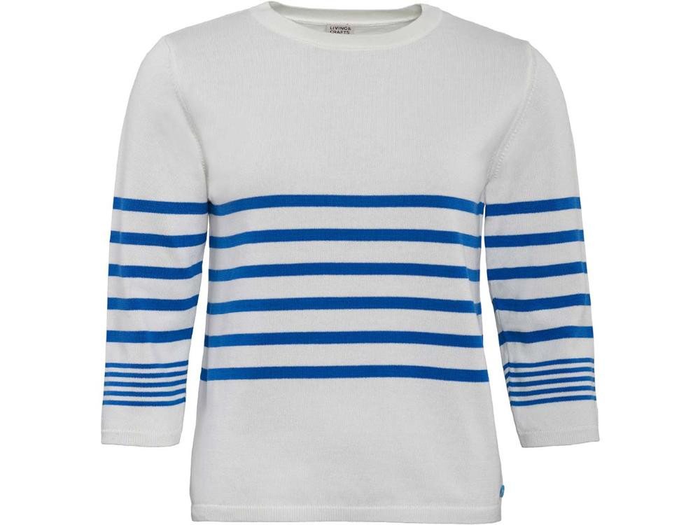 LIVING CRAFTS Rundhalspullover Living Crafts Bio-Damen-Strickpullover 'ROMINA' mi LIVING CRAFTS Rundhalspullover Living Crafts Bio-Damen-Strickpullover 'ROMINA' mi von LIVING CRAFTS