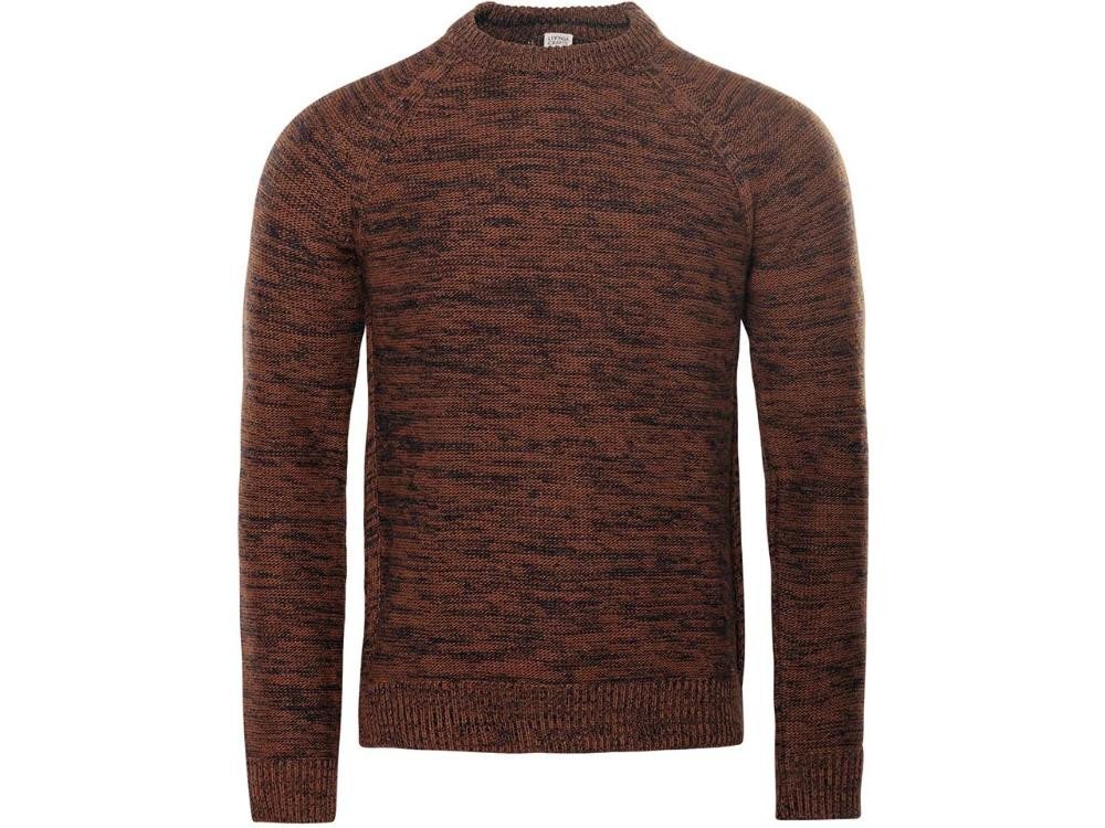 LIVING CRAFTS Rundhalspullover Living Crafts Bio-Herren-Strickpullover 'SYRELL' LIVING CRAFTS Rundhalspullover Living Crafts Bio-Herren-Strickpullover 'SYRELL' von LIVING CRAFTS